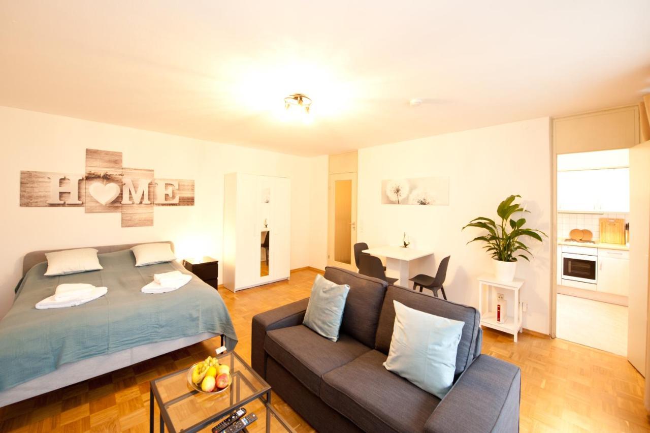 Studio Apartment - Zentral Mit Parkplatz - Balkon Bayreuth Luaran gambar